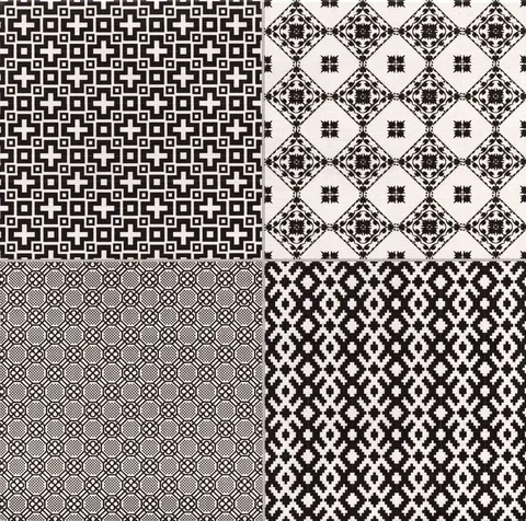 Terakota Realonda Collage Negro 45x45 cm