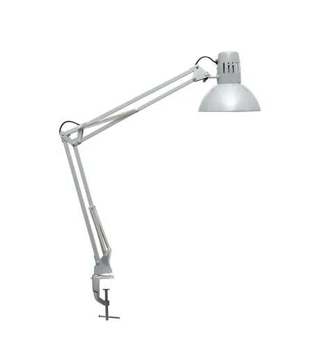 LAMPA BIURKOWA Z KLIPSEM MAULstudy, SREBRNA