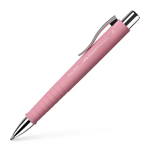 Długopis poly ball xb pudrowo różowyfaber-castell
