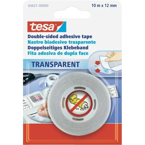 Taśma biurowa tesa dwustronna 10M x 12 mm