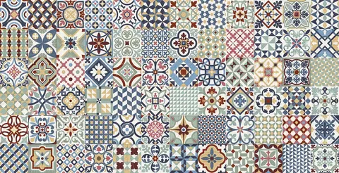 Płytka ścienna Deco Heritage Mix 32x62,5 cm