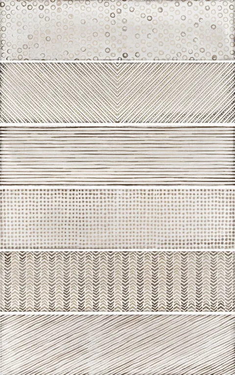 Płytka ścienna Equipe SPLENDOURS FABRIC BROWN 7,5X30