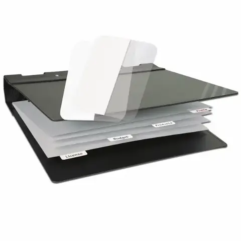 ZAKŁADKI INDEKSUJĄCE DJOIS x 3L BIAŁE X 72 SZT. 12X25MM