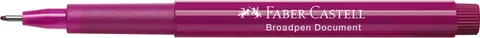 Cienkopis broadpen 1554 magenta faber castell