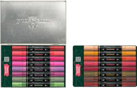 Marker akrylowy multimark zestaw 16 kol. home Faber-Castell