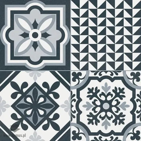 Płytka podłogowa Heritage Black 33,15x33,15