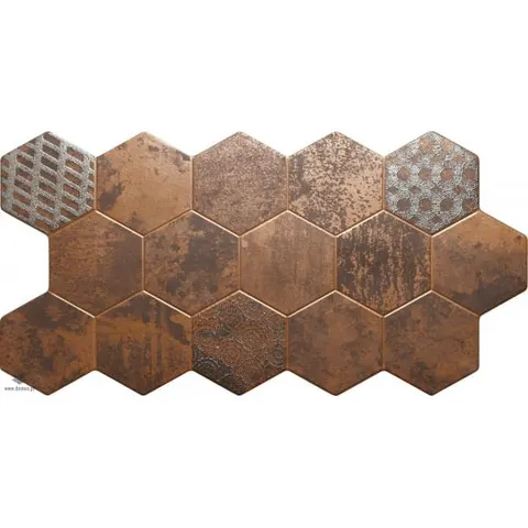 Płytka ścienna Hive Cobre 45,5x90