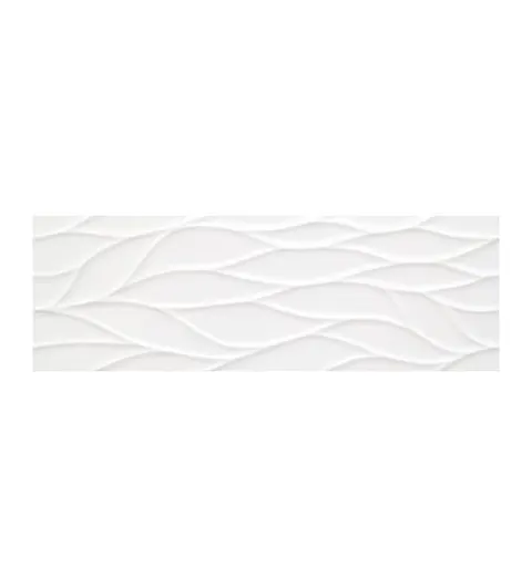 Płytka ścienna Saloni FLUCTUS BLANCO 30X90