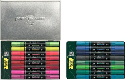 Marker akrylowy multimark zestaw 16 kol. kicks Faber-Castell