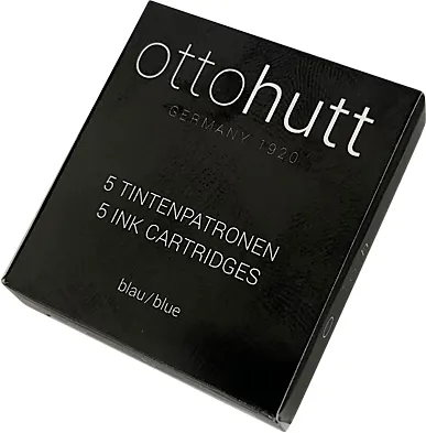 Naboje do pióra niebieskie 5 szt. otto hutt