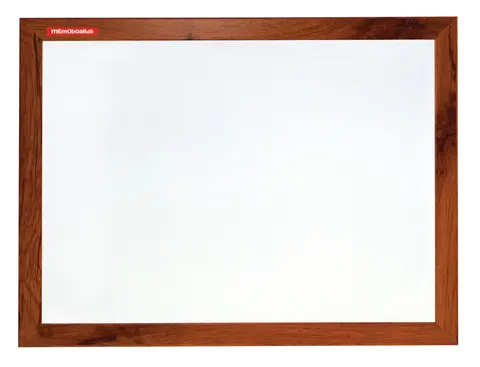 Tablica suchościeralno-magnetyczna 90X60 cm w ramie MDF dąb