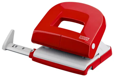 Dziurkacz Novus E216 czerwony
