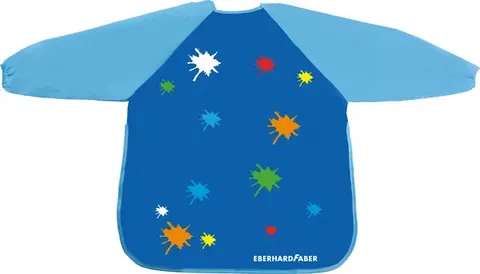 Fartuch do malowania dla dzieci niebieski eberhard faber