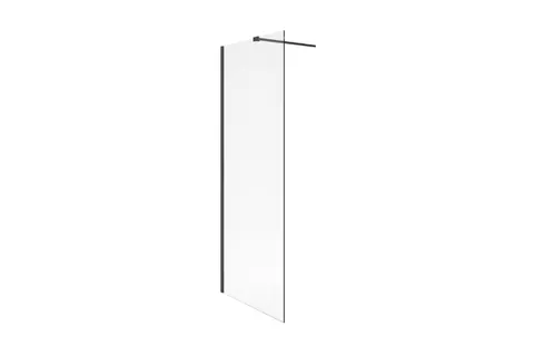 Vidoq walk-in ścianka 120x200cm czarna