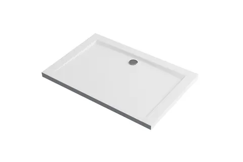 Forma X brodzik prost.120x80 str.biały