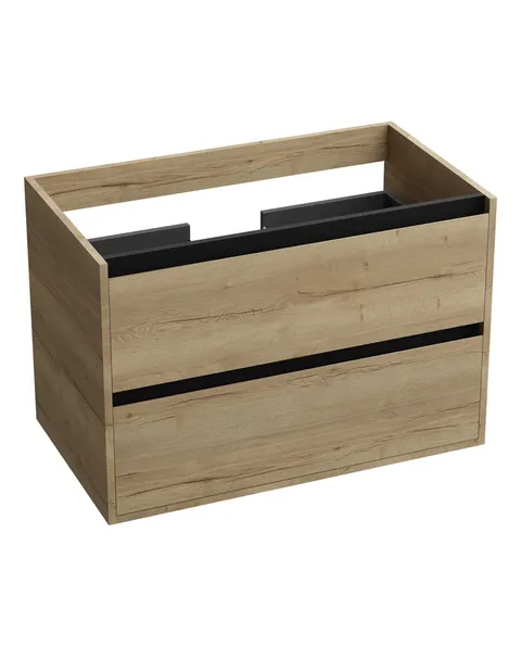 Lavita Szafka wisząca Minnesota Wood Black 800