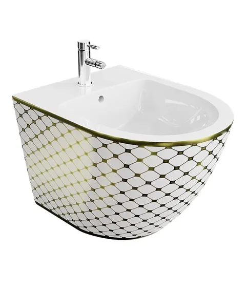 Lavita Bidet wiszący Sofi Checked Gold