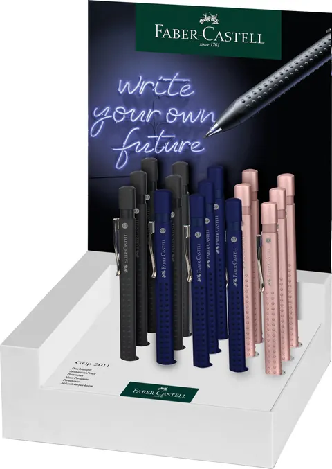 Ołówek automatyczny grip 2011 display 15 szt. Faber-Castell