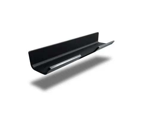 Półka na markery MemoBe, magnetyczna, czarna 17 cm
