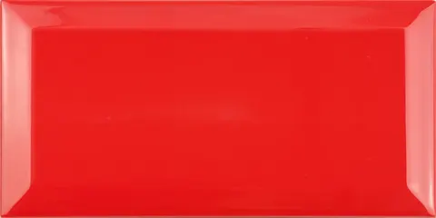 Rojo Biselado Bx 10x20 cm Fs 16935
