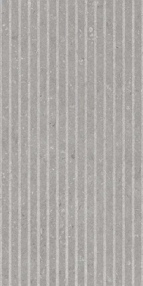 Gres na ścianę 60x120 cm szary mat A4H1097 Shellstone Grigio Rigat-One
