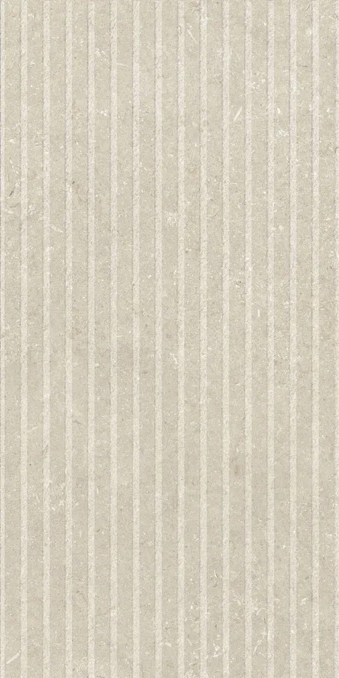 Gres na ścianę 60x120 cm beżowy mat A4H1100 Shellstone Beige Rigat-One