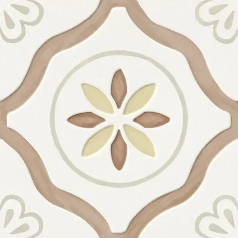 Płytka podłogowa Harmony Llevant Clay Petals LT 22,3x22,3