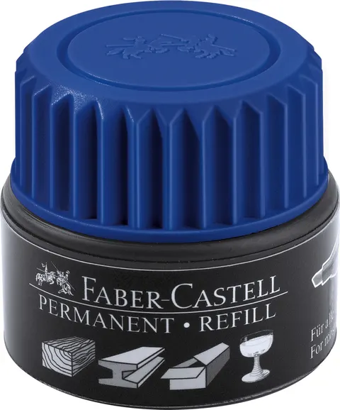 Tusz do napełniania markera permanentnego grip 1505 niebieski Faber-Castell
