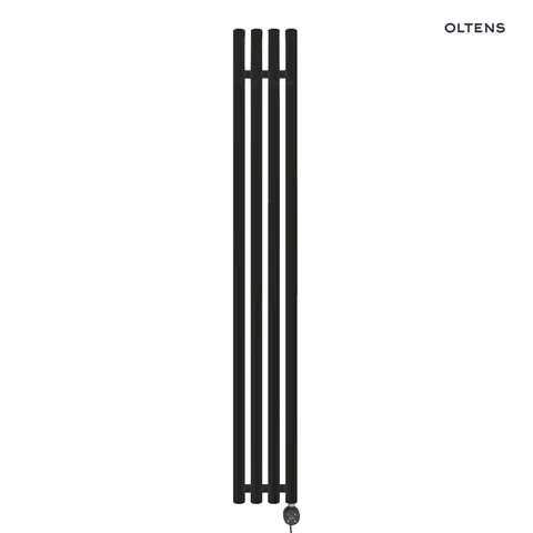 Oltens Stang (e) grzejnik elektryczny 150x20,5 cm czarny mat 55120300