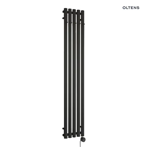 Oltens Stang (e) grzejnik łazienkowy 150x26 cm czarny 55121300