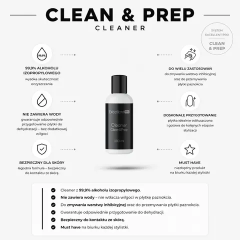 Cleaner Clean&Prep - 100ml