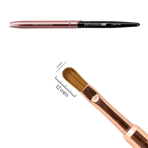 Pędzelek Long #4 (Pink&Black)