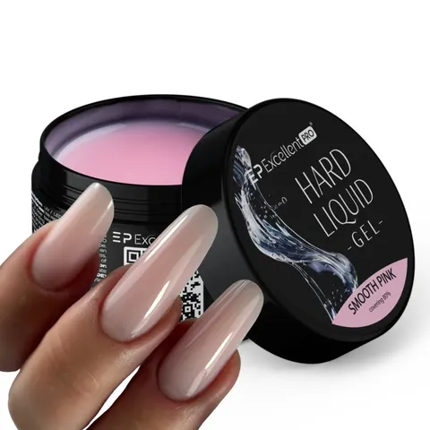 SMALL: HARD LIQUID Gel - Smooth Pink - 15g