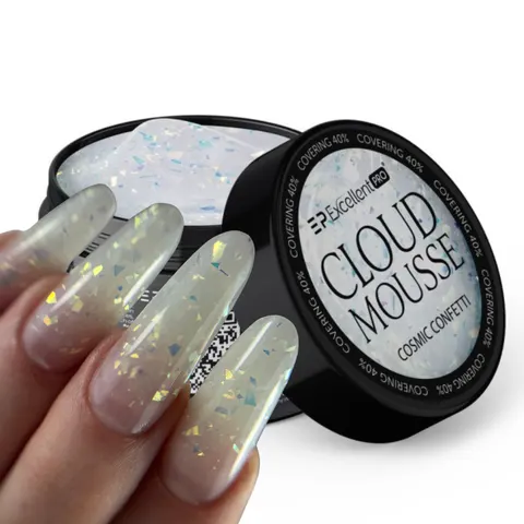 Small: Cloud Mousse: Cosmic Confetti - 15g