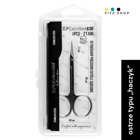 Nożyczki (003): UltraSharp Precision Cuticle Scissors 21mm