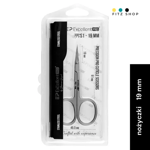 Nożyczki (004): Precision Pro Cuticle Scissors 19mm