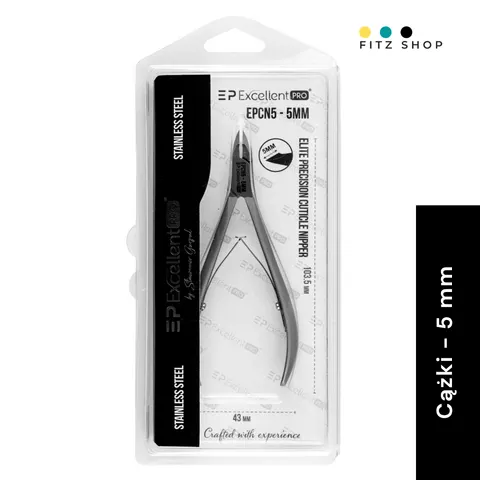 Cążki (012): Elite Precision Cuticle Nipper 5mm