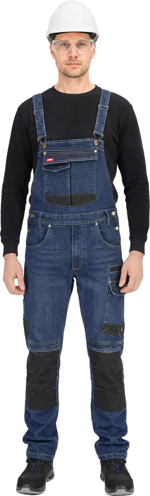 Ogrodniczki robocze jeans JEANS303-B REIS