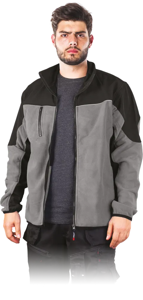 Bluza ochronna POLAR-SHELL męska z wstawkami softshell