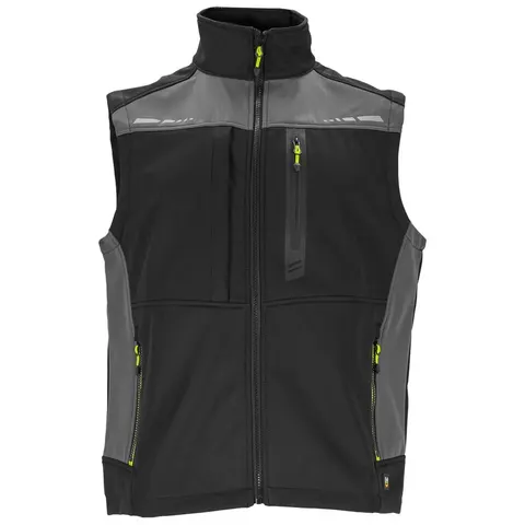 Bezrękawnik softshell LH-VESTFOLD – męski, wodoodporny, z membraną