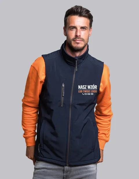 Kamizelka męska softshell SOFTVEST