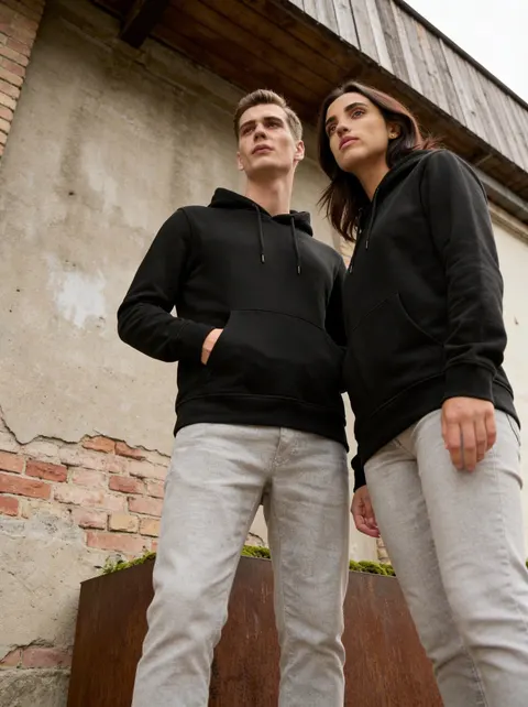 Bluza hoodie z kapturem unisex Pepper BS342