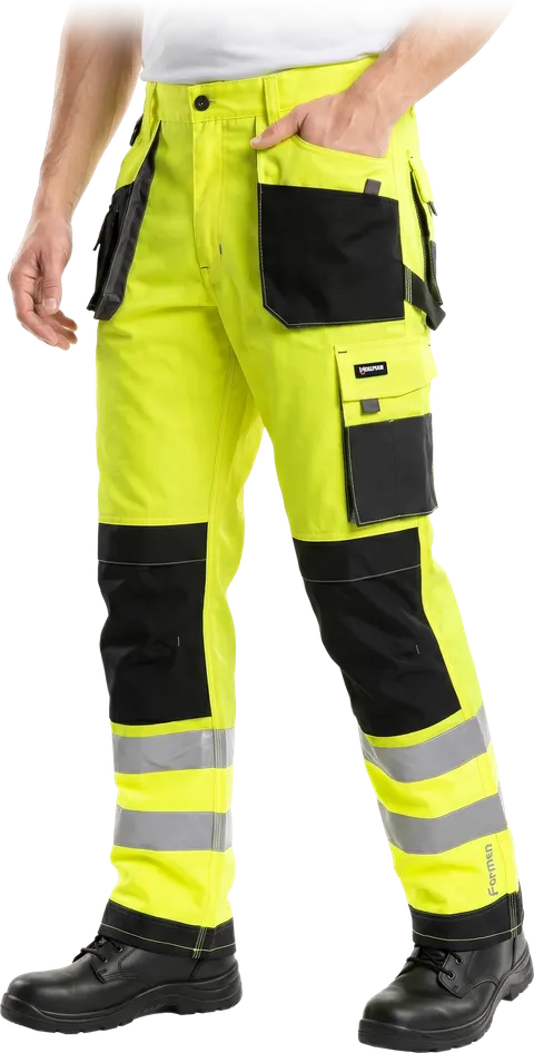 Spodnie robocze ostrzegawcze FORMEN Hi-Vis