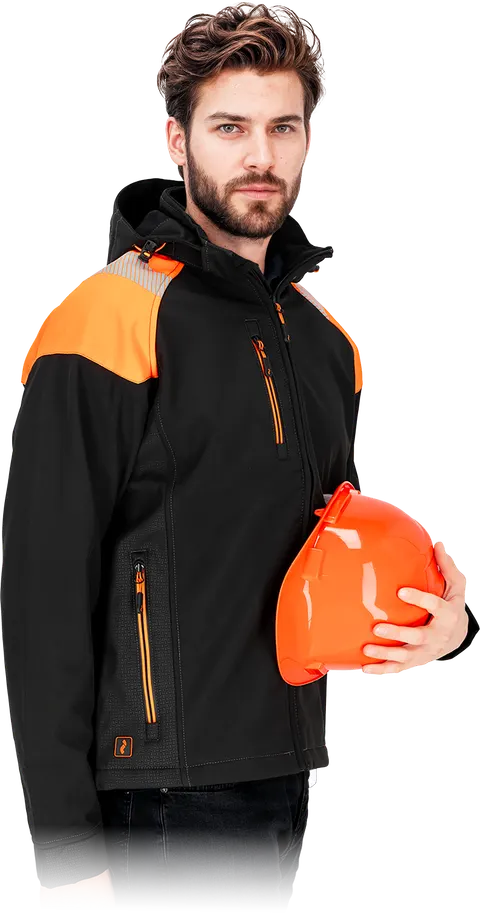 Kurtka softshell męska WIATROWA WIND BP