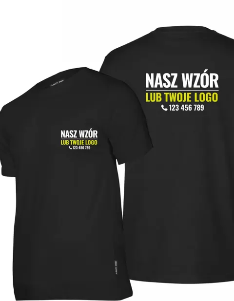 Zestaw koszulek Lahti Pro L4023 190g+elastan z nadrukiem przód–tył