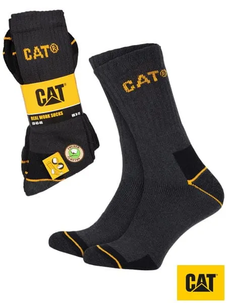 CAT-SOCKS – męskie skarpety szary