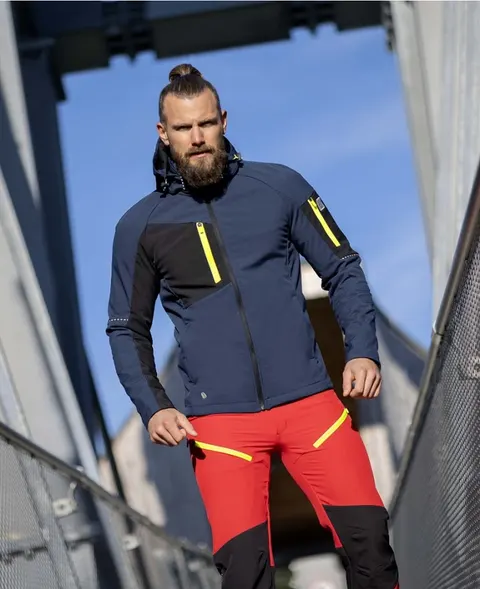 Kurtka softshell ARDON CITYCONIC granat