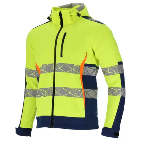LAHTI PRO Kurtka odblaskowa softshell ostrzegawcza wodoodporna L40944