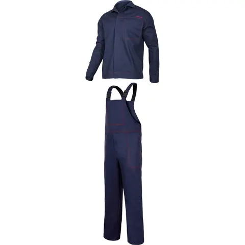 Ubranie spawalnicze antystatyczne L41404 – komplet bluza + ogrodniczki