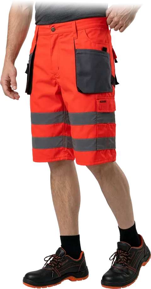 Spodnie robocze krótkie FORMEN HI-VIS CSB R. S